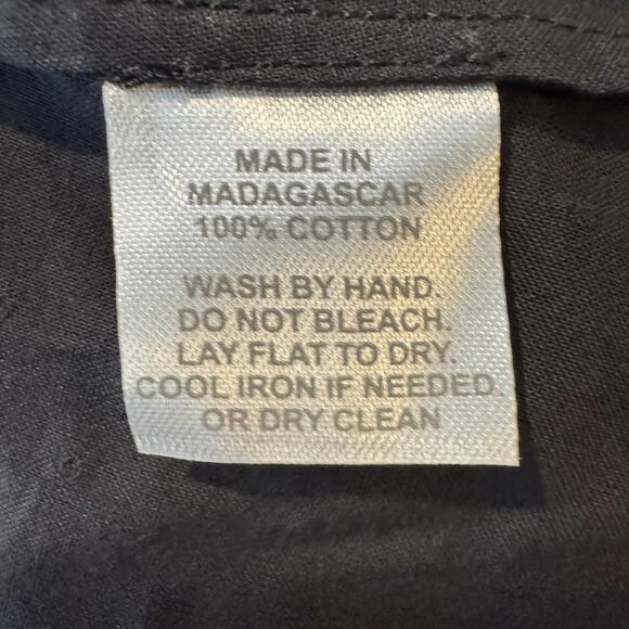 Hill House Home Size Medium Black Swiss Dot The Caroline Nap Dress Midi Smocked - Picture 8 of 8